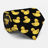 Cute Yellow Duck Pattern Ducky Stropdas (Opgerold)