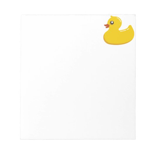 Cute Yellow Ducking Notitieblok (Voorkant)