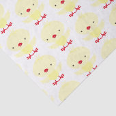 Cute Yellow Ducking | Pasen Tissuepapier (Detail)