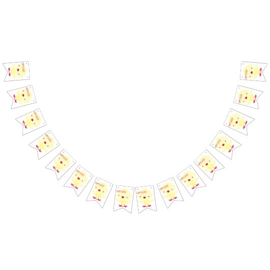 Cute Yellow Ducking | Pasen Vlaggetjes (Alle)