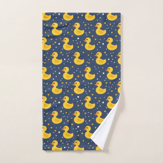 Cute Yellow Ducklings Bad Handdoek (Handdoek)