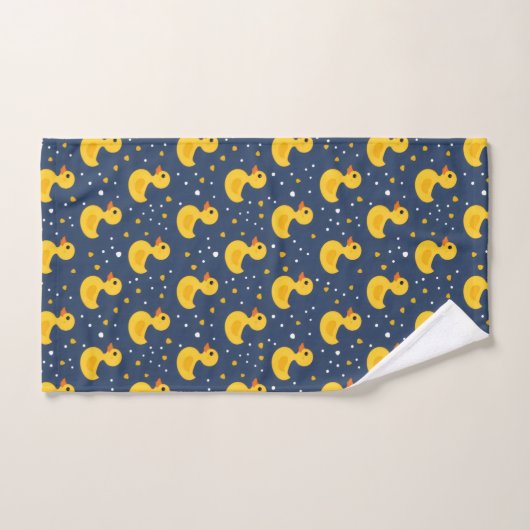 Cute Yellow Ducklings Bad Handdoek (Handdoek)