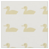 Cute Yellow Ducks Nursery Pattern Stof (Close Up)