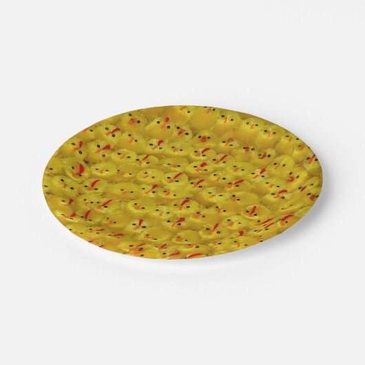 Cute Yellow Easter Chicken Pattern Bord (Gekanteld)