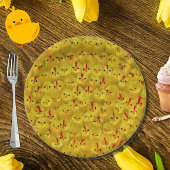 Cute Yellow Easter Chicken Pattern Bord