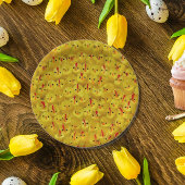 Cute Yellow Easter Chicken Pattern Bord