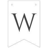 Cute Yellow Elephant Balloons Baby shower Bunting Vlaggetjes (Tweede vlag)