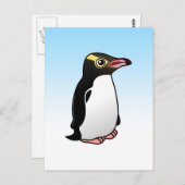 Cute Yellow-eyed Penguin Briefkaart (Voorkant / Achterkant)