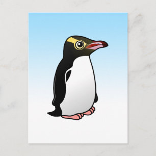 Cute Yellow-eyed Penguin Briefkaart