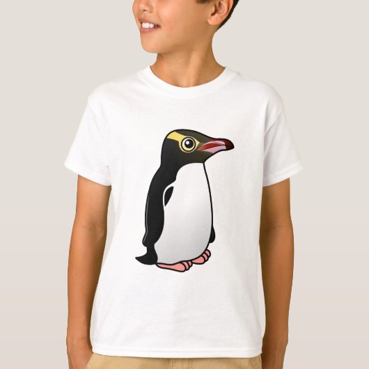 Cute Yellow-eyed Penguin T-shirt (Voorkant)