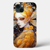 Cute Yellow Fairy Fantasy Art Case-Mate iPhone Case (Achterkant)