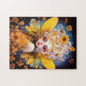 Cute Yellow Fairy Fantasy Art Legpuzzel (Horizontaal)