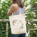 Cute Yellow Garden Foliage Butterflies Wedding Tote Bag<br><div class="desc">Als u nog meer aanpassingen nodig hebt,  kunt u mij op yellowfebstudio@gmail.com vrij klikken.</div>