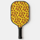 Cute yellow giraffe skin Patroon Pickleball Paddle (Voorkant)