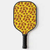 Cute yellow giraffe skin Patroon Pickleball Paddle (Achterkant)