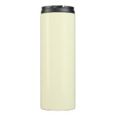 Cute Yellow Girly Thermal Tumbler Thermosbeker (Achterkant)