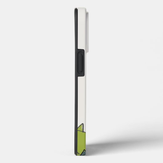 Cute Yellow Green Wild Oerwoud Giraffe Kind geteke Case-Mate iPhone Case (Achterkant / Rechts)