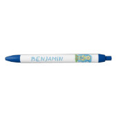 Cute Yellow Kind Blue Pen (Voorkant)