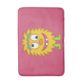 Cute Yellow Monster-Kinder Badmat (Voorkant Verticaal)