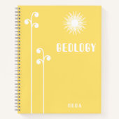 Cute yellow Notebook Notitieboek (Voorkant)