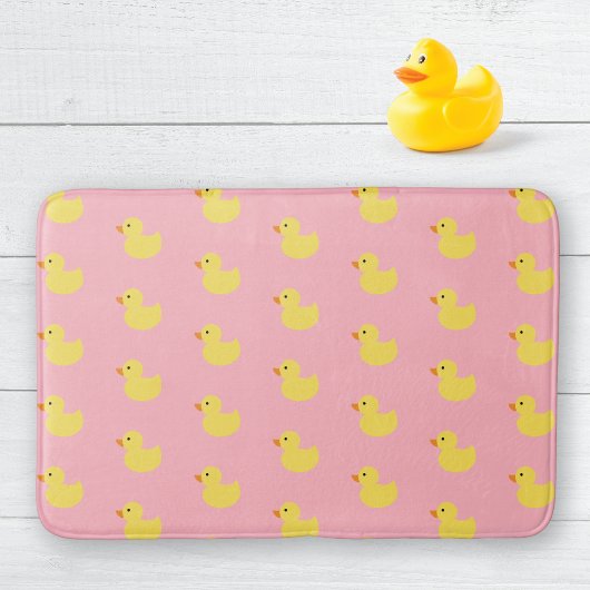 Cute Yellow Rubber Ducks  Badmat