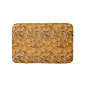 Cute Yellow Rubber Ducks Patroon Badmat (Voorkant)