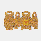 Cute Yellow Rubber Ducks Personated Bedankdoosjes (Uitgevouwen)