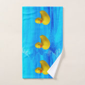 Cute Yellow Rubber Ducky Bad Handdoek (Handdoek)