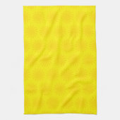 Cute yellow sun patroon modern, leuk, helder theedoek (Verticaal)