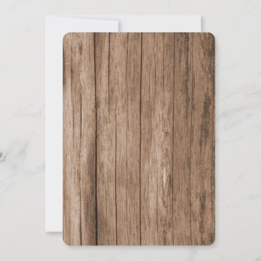 Cute Yellow Sunflower & Leaves Pattern Wedding Save The Date (Achterkant)