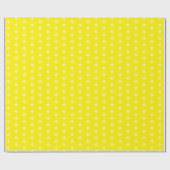 Cute yellow white daisies bloesem modern cadeaupapier (Vlak)
