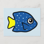 Cute Yellowtail Damselfish Briefkaart (Voorkant)