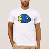 Cute Yellowtail Damselfish T-shirt (Voorkant)