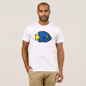 Cute Yellowtail Damselfish T-shirt (Voorkant volledig)