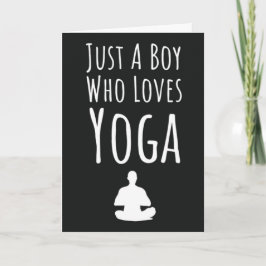 Cute Yoga Kaarten Voor Jongens Kids Yogi