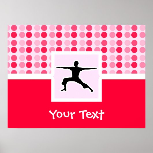 Cute Yoga Poster (Voorkant)