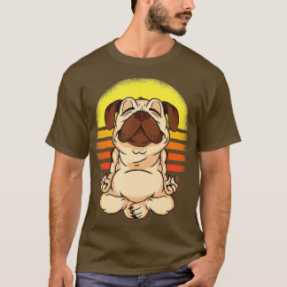 Cute Yoga Pug Dog Funny Pugs Lover Gift Ma Pap T-shirt