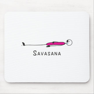 Cute Yoga Stick Figuur Muismat
