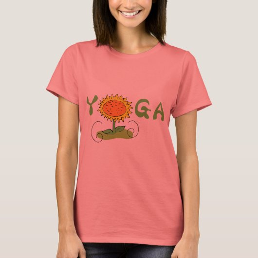 Cute Yoga T-shirt (Voorkant)