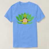 Cute Yoga Turtle Turtle Doing Yoga T-shirt (Design voorkant)