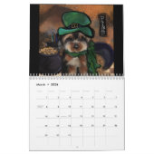 Cute Yorkie Calendar Kalender (Mar 2026)