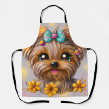 Cute Yorkie Kawaii Puppy