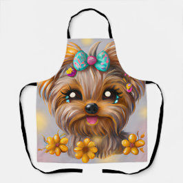 Cute Yorkie Kawaii Puppy Schort