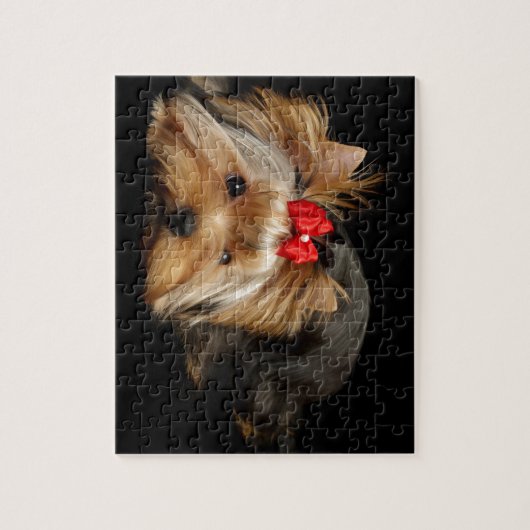 Cute yorkie legpuzzel (Verticaal)