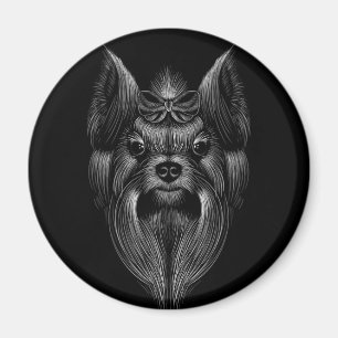 Cute Yorkie Magneet