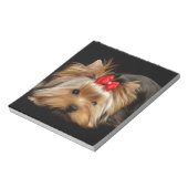 Cute yorkie notitieblok (Linkerzijde)