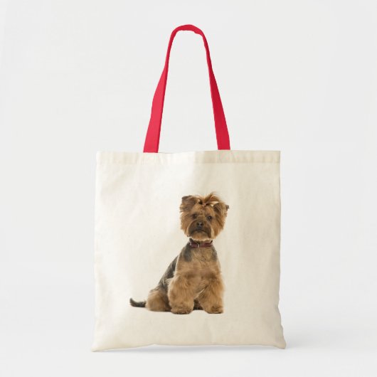 Cute Yorkie Puppy Hondenliefhebber Gift Yorkshire  Tote Bag (Voorkant)