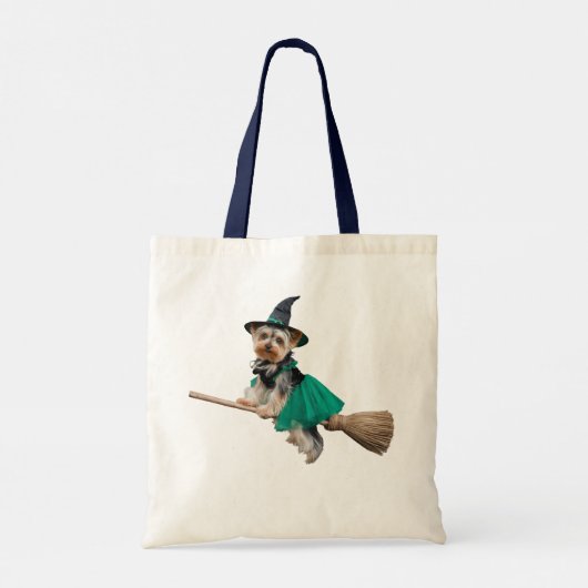 Cute Yorkie Trick-or-Treat Tas (Achterkant)