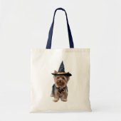 Cute Yorkie Trick-or-Treat Tas (Voorkant)