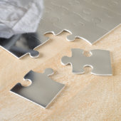 Cute Yorkie / Westie at the Cider Mill Legpuzzel (Zijkant)